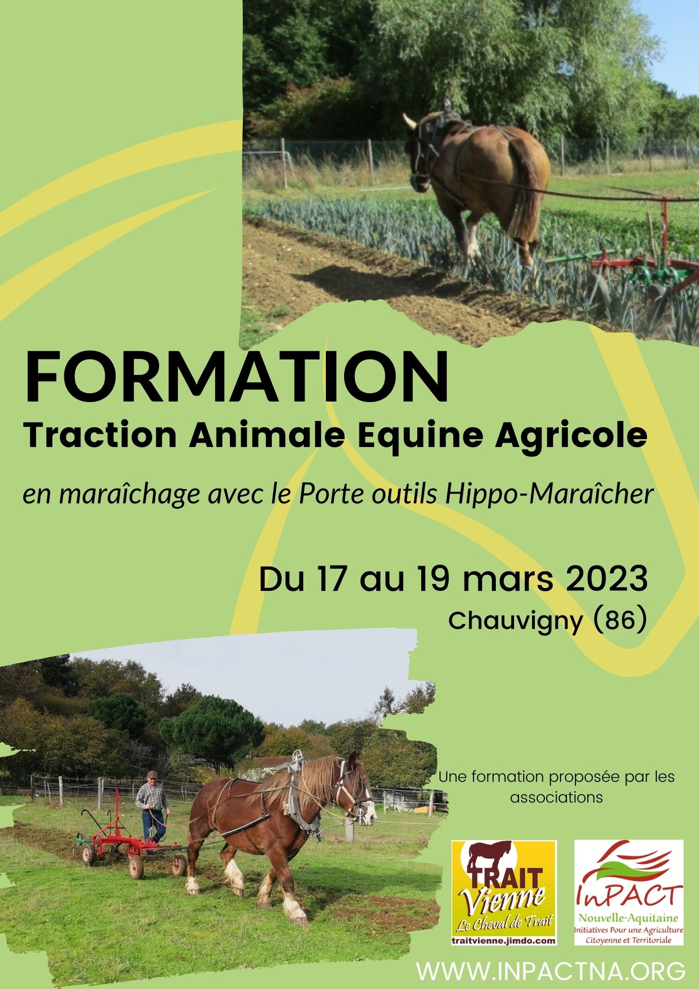 2023 Maraîchage avec le Porte outils Hippo Maraîcher