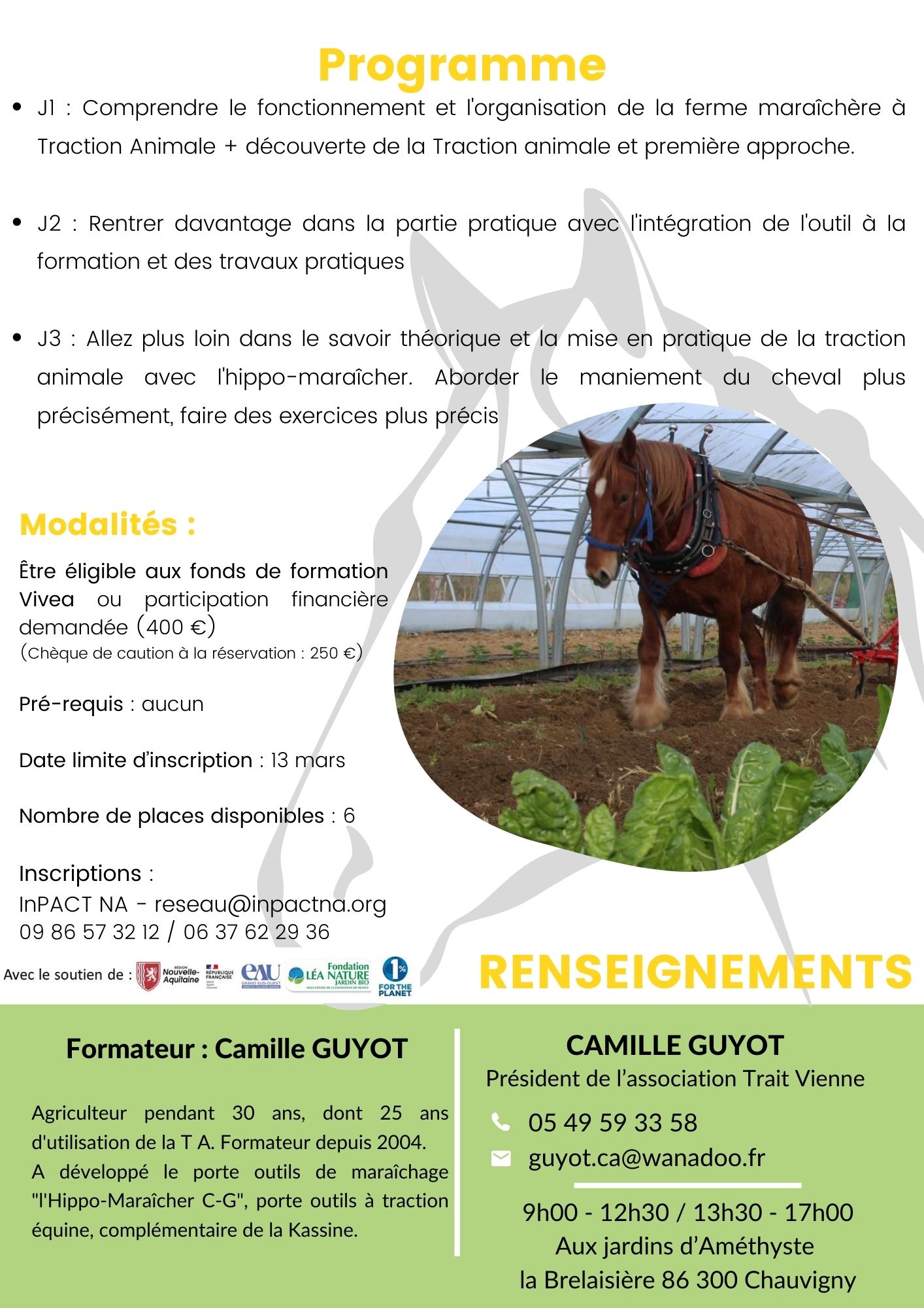 2023 Maraîchage avec le Porte outils Hippo Maraîcher2